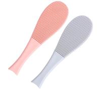 jojofuny 2Pcs Cat Tongue Combs for Cats Abs Material Massage Grooming Brushes with Thorn-like Design Hair Remover for Tangled Shedding Loose Fur Easy to Clean Pet Comb for Hair Control