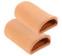 jojofuny 2pcs Ceramic Fish Shrimp Breeding Caves Realistic Khaki Aquarium Hideout Sturdy Fish Tank Decoration for Aquarium Use on Most Occasions