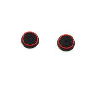 jojofuny 2pcs Controller Grip Covers for Analog Stick 3D Non-slip Mushroom Head Thumb Grips Silicone Button Cap Wide Application Controllers Black