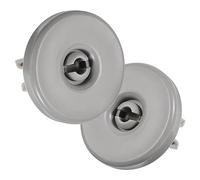 jojofuny 2pcs Dishwasher Rack Roller Replacement Wheels and Easy to Install Dishwasher Accessories for Smooth Movement and Stability for Lower Dishrack