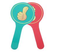 jojofuny 2Pcs Double-Sided Thumbs Up/Thumbs Down Voting Paddles 15X30Cm Foam Board Teacher Classroom Response Tools for Participation and Answer Voting