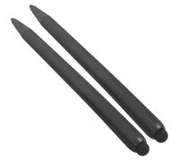jojofuny 2pcs Dual-Ended Stylus Pens for Touch Screen: Portable Electronic Whiteboard Pen for Handwriting, Drawing, Note-Taking - Black Penstylus with Comfortable Grip