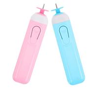 jojofuny 2pcs Electric Quilling Pen Tool for Paper Crafting Projects Timesaving Design and Easy Paper Rolling, Plastic Automatic Slotted Quilling Tool for Home DIY Art