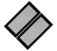 jojofuny 2Pcs Floor Vent Cover Flexible Silicone Honeycomb Airflow Grille Non-Slip Dust Guard Register Screen for HVAC Ac Heating Cooling Ventilation