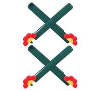 jojofuny 2pcs Flower Shape Reading Book Stand - Foldable Plastic Recipe Music Sheet Holder - Desktop Book Display Shelf for Study Room Home Kitchen Red Flower