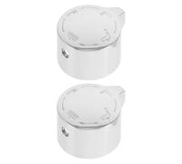 jojofuny 2pcs Four Speed Shower Diverter Handle Metal Corrosion-Resistant Water Flow Selector Switch Stable Performance Bathroom Accessory for Elderly