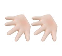 jojofuny 2Pcs Hand Sculpture Wall Hanging Hooks Resin Small Floating Shelf for Bathroom Jewelry Storage Unique Rustic Wall Decor for Bedroom and Shower