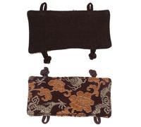 jojofuny 2pcs Heat-Resistant Teapot Handle Covers Made of Cloth with Delicate Pattern Design, Anti-scalding Sleeves for Teapot Handles, for Safe Tea Brewing
