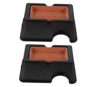 jojofuny 2pcs Humid Hide Reptile Cave for Leopard Gecko and Turtle Tank, Large Ceramic Moist Hideout Shelter for Small Reptiles, Gecko and Scorpion Habitat Accessory