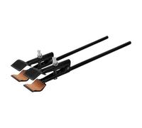 jojofuny 2pcs Iron Laboratory Clamp Beaker Clip with Stable Support for Holding Test Tubes and Flasks, Adjustable Design for Chemistry Labs and Scientific Research Fields