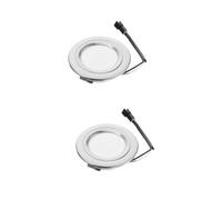 jojofuny 2pcs LED Range Hood Light Bulb Replacement Compact High Brightness Cold Light for Cooker Hood Kitchen Appliance Lighting with Stable Performance and Efficient Heat Dissipation