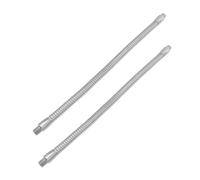 jojofuny 2pcs LED Spotlight Gooseneck Extension Flexible Arm External Threaded Light Accessories Adjustable for DIY Desk Lamp Clamp Lighting