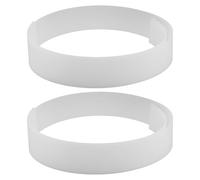 jojofuny 2pcs LED Strip Diffuser Film Panel for Light Strip Diffusion Soft Lighting Diffuser Sheet for DIY Illumination Projects