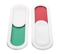 jojofuny 2pcs Magnetic Conference Sign Office Door Privacy Indicator with Slider Easy Install Meeting Vacant Occupied Status Sign for Conference Bathroom