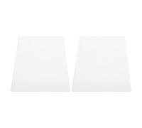 jojofuny 2pcs Magnetic Whiteboard Stickers for Fridge A4 Portable Erasable Dry Erase Whiteboard Stickers with Magnetic Backing, for Dormitory and Personal Use