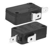 jojofuny 2pcs Microwave Oven Door Microswitch Repairing Accessory Normally Open Contact Switch for Microwave Rice Cooker Fridge Kitchen Appliance Replacement
