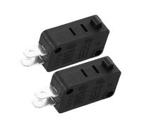jojofuny 2pcs Microwave Oven Replacement Micro Switch for Door Position Monitoring with Precision Design, Plastic and Metal Material, Suitable for Kitchen Microwaves and Automatic Machines