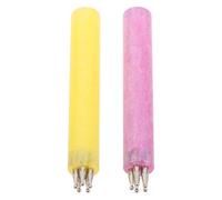 jojofuny 2pcs Nail Art Dotting Pen Set for Manicure with Petal Shape Design, Metal and Plastic Material, Easy to Handle, for Daily Wear and Home Use by Professionals and Salon Artists