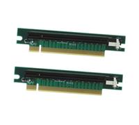 jojofuny 2pcs Pcie Riser Adapter for Gpu Mining Extension Protection Pcie Expansion Card Cable Extender for Computer Setup