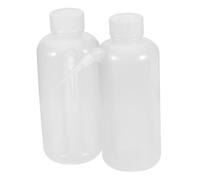 jojofuny 2pcs Plastic Watering Bottles with Narrow Spout for Precise Plant and Garden Care Squeeze Cleaner Bottles for Household and Flower Watering