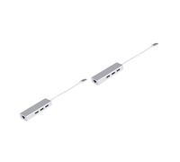 jojofuny 2pcs Ports Usb Type-c to Usb Hub Gigabit Ethernet Adapter Data Hub c Ethernet Fast Transfer Rates Easy Setup