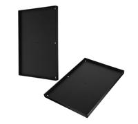 jojofuny 2pcs Projector Stand Holder Tablet Stand Tray Projector Desktop Table Floor Tray Mounts Video Device Pallet Accessories Black