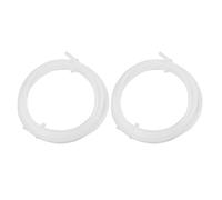 jojofuny 2pcs PTFE Filament Tube for 3D Printer Feeding, 1.75mm Diameter, Easy to Install and Practical Feeding Tube, 2 Meters Length Suitable for Extruder Nozzles