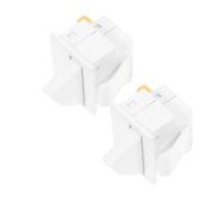 jojofuny 2pcs Refrigerator Door Light Switch Replacement Easy Installation Pin Control for Enhanced Illumination and Efficient Light Management Compatible with Fridge Models
