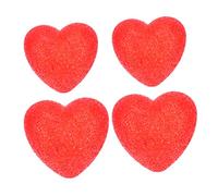 jojofuny 2pcs Romantic Heart Shaped Led Night Light Decorative Heart Lamp for Bedroom Warm Mood Lighting for Valentine's Day and Home Battery Powered