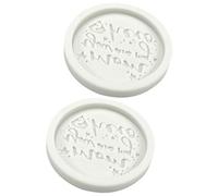 jojofuny 2pcs Silicone Molds for Baking Round Cake Mold with Non-deformable and Sturdy Material for Mother's Day Party Fondants and Cake Decoration