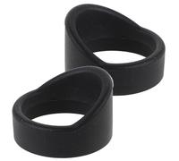 jojofuny 2pcs Soft Rubber Microscope Eyepiece Eye Cups 32-34mm Binocular Eye Piece Covers Replacement Caps for Stereo Microscopes and Spotting Scopes