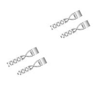jojofuny 2pcs Unique Design Stainless Steel Watch Band Bling Rhinestone Fashion Jewelry Watch Strap