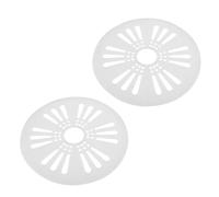 jojofuny 2pcs Universal Washing Machine Spinner Cap Dryer Safety Cover Replacement, Made of Sturdy Abs Material with Easy Installation, Diameter 24cm Suitable for Washer Dryer Spinner