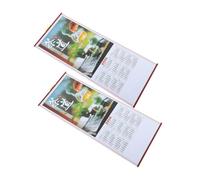 jojofuny 2pcs Wall Calendar Chinese Wall Scroll Calendars 2026 Horse Year Paper Scrolls High Definition Printing Versatile Decoration Monthly Planner for Celebrating The Chinese New Year