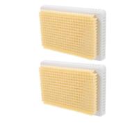 jojofuny 2pcs Wall Mounted Back Scrubber with Bristles for Exfoliation and Full-Body Massage Easy Installation Bath Massage Tool for Men and Women Suitable for Shower and Back Cleaning