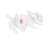 jojofuny 2pcs Water Dispenser Faucet Spout Press Type Valve for Easy Dispensing Fit for Beverage Jugs Cold Hot Water Compatible Durable Plastic Construction