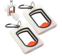 jojofuny 2pcs Zip Tie Holder Clip and Wire Ties Organizer for Electricians, Glow in The Dark Cord Management Accessory for Tool Belt and Cable Arrangement