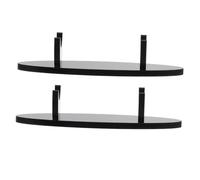 jojofuny 2sets Black Acrylic Pen Holder Display Stand for School Desk Organizer Multi Use Pen and Makeup Brush Rack Transparent Stationery Pencil Caddy for Home Office Dorm 2pcs*2