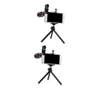 jojofuny 2sets Cell Phone Lens with Tripod Optical Lens for Smartphone Photography Focal Imaging Quality Compatible with Mobile Phones