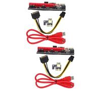 jojofuny 2sets Pcie Graphics Card for Laptop Mining Pcie Graphic Extension Card External Gpu for Gaming Office Use