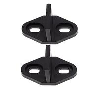 jojofuny 2sets Sturdy Door Swing Stopper Slamming Door Pads Heavy Stoppers Sliding Closet Guides Barn Floor Guides Made of Wear-Resistant Material