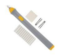 jojofuny 3 Sets Professional Electric Eraser for Art Students Lightweight Portable Stationery Drawing Sketching Correction Tool Without Battery Gray