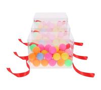 jojofuny 3 Sets Twerking Pong Game with Plastic Box, 20 Small Ping Pong Balls and Adjustable Belt - Interactive Active Party Game for Weddings, Bachelor Bachelorette Celebrations