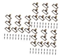 jojofuny 30 Pcs Antique Cabinet Label Frame Pull Handles Vintage Alloy Drawer Pulls for Cupboards and Furniture Simple Installation Retro Style Name Card Holder