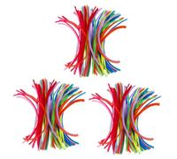 jojofuny 300 pcs Rainbow Color Chenille Stems Twisted Craft Sticks Bulk DIY Supplies for Creative Arts and Decorations Safe Iron Wire and Polyester Material for Adults