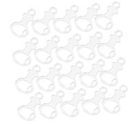 jojofuny 30pcs Acrylic Embroidery Thread Organiser Clear Floss Drops for Cross Stitch Sewing Crafts Durable Transparent Storage for DIY Projects Tidy Thread Holder
