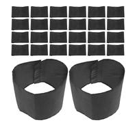 jojofuny 30pcs Black Mourning Armbands for Funeral Memory Remembrance Day Spiritual Commemoration Memorial Bands Suitable for Relatives and Ceremonies