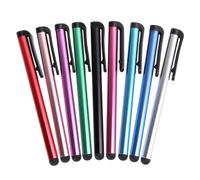 jojofuny 30pcs Capacitive Stylus Pen for Touch Screens, Metal Material with Natural Writing Feeling, for Drawing and Handwriting on Tablets, Phones, and Laptops Random Color