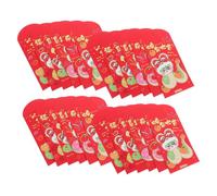 jojofuny 30pcs Chinese Year Money Pouches Snake Envelopes Year Snake Money Packets for Spring Festival Weddings Birthdays with Auspicious Designs and Prosperity Wishes