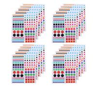 jojofuny 30sheets Self Adhesive Location Stickers for Map Making Geography Stickers for Home Office Wall Map Marker and Flag Labels for Boys and Girls